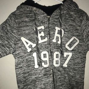 Aeropostale fur hoodie